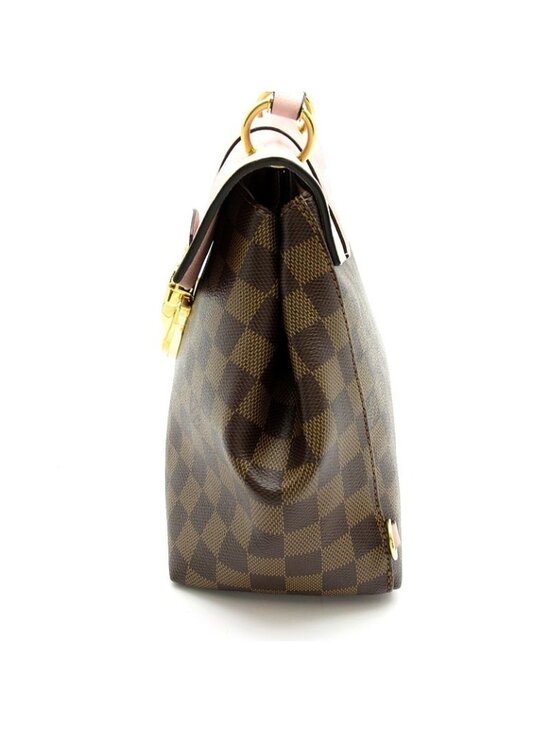 Louis Vuitton Clapton Backpack Damier Ebene Rosevalerine